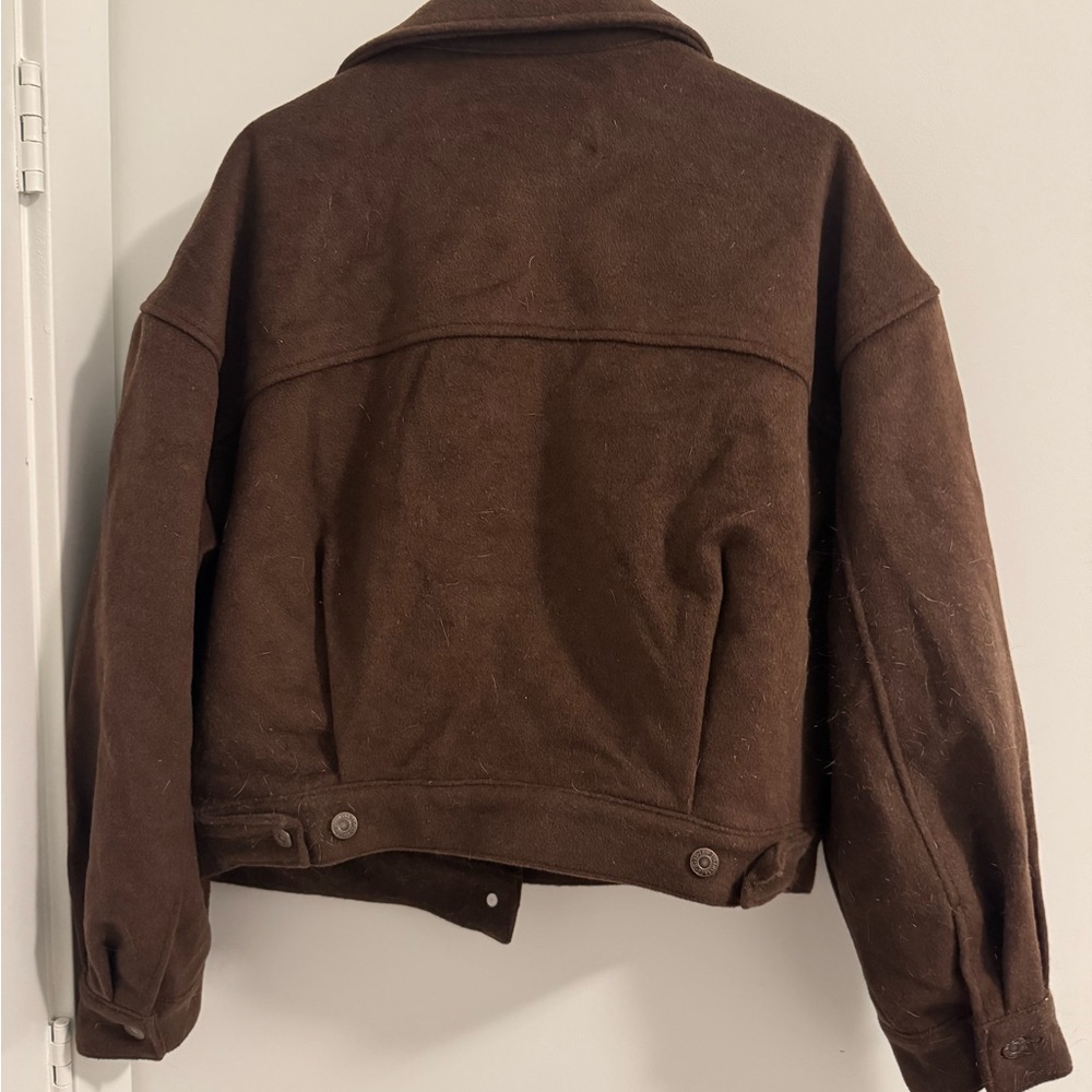 Levi's Brown Bomber Jacket - Picture 2 of 7